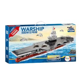 Klocki Konstrukcyjne WARSHIP 003 Duży Lotniskowiec 1:420 2151 el.