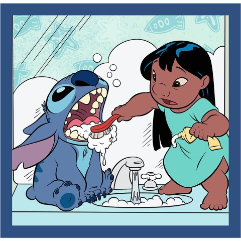 Puzzla 3w1 - Czas ze Stitchem Lilo and Stitch Trefl 34896