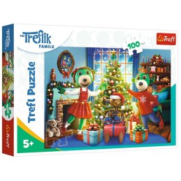 Puzzle - 100 - XMAS Zimowe Trefliki - Trefl 16459