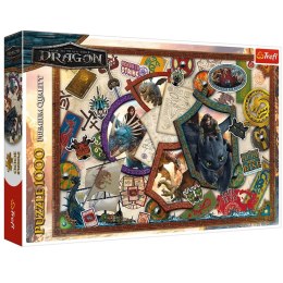 Puzzle 1000 - Jak wytresować Smoka - Bohaterowie Trefl 10959
