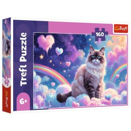 Puzzle 160 - Domowy kotek Trefl 13327