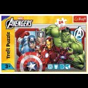 Puzzle 24 Maxi - Zawsze sprawiedliwi - Disney Marvel The Avengers Trefl 14378