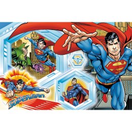 Puzzle 300 - Niezniszczalny Superman - Warner Superman Tref l23032