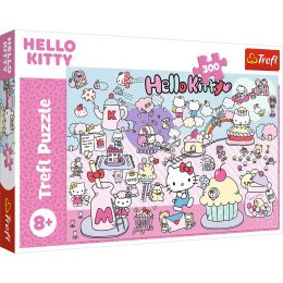 Puzzle - 300 - Poznaj Świat Hello Kitty - Hello Kitty Trefl 23031