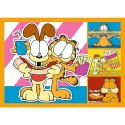 Puzzle 4w1 Garfield Kocha lasanięTrefl 34673