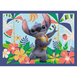 Puzzle - 4w1 - Wakacje na Hawajach - Disney Stitch Trefl 34666