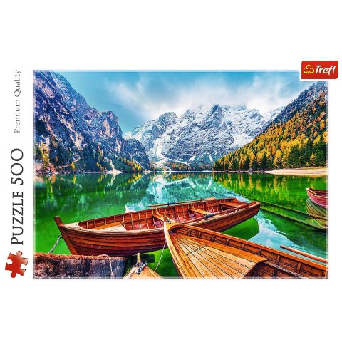 Puzzle - 500 - Jezioro Braies, Włochy Trefl 37486