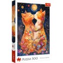 Puzzle - 500 - Pocałunek w Świetle księżyca Trefl 37546