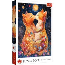Puzzle - 500 - Pocałunek w Świetle księżyca Trefl 37546