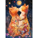 Puzzle - 500 - Pocałunek w Świetle księżyca Trefl 37546