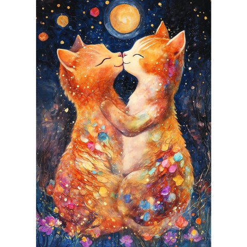 Puzzle - 500 - Pocałunek w Świetle księżyca Trefl 37546