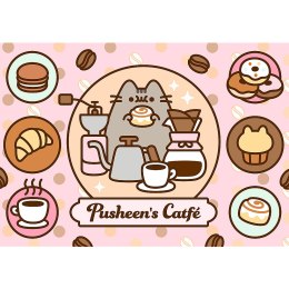 Puzzle - 500 - Pusheen w kawiarni Trefl 37528