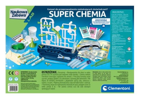 Clementoni Naukowa zabawa. Super chemia 50805 Clementoni Naukowa zabawa. Super chemia 50805