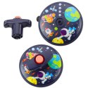 Kolorowy Świecący Dysk Kosmos Ufo Kręcący Bączek Spinning Top