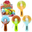 Wentylator Ręczny Mini Wiatraczek Pączek Donut Dla Dzieci 4 Wzory