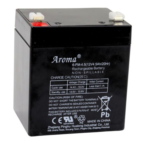 Akumulator Żelowy Aroma Do Auta na Akumulator 12V4.5Ah