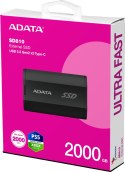 Dysk SSD Adata SD810 External 2TB USB3.2 czarny