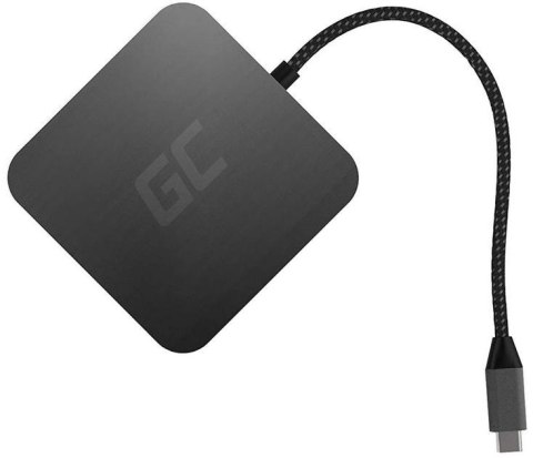 Hub USB 6w1 Green Cell USB-C AK61 Hub USB 6w1 Green Cell USB-C AK61