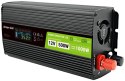PRZETWORNICA NAPIĘCIA Green Cell PowerInverter LCD 12V / 230V 500W/1000W CZYSTA SINUSOIDA PRZETWORNICA NAPIĘCIA Green Cell PowerInverter LCD 12V / 230V 500W/1000W CZYSTA SINUSOIDA