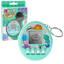 Tamagotchi Pet Egg Gra Elektroniczna 168W1 Brelok Z Dzwoneczkiem Turkusowa