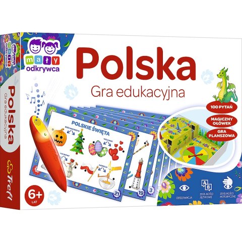 Gra Edukacyjna Magiczny ołówek Polska Trefl 02114