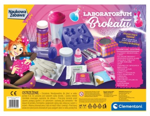 Naukowa Zabawa Laboratorium Brokatu Świat Wróżki Brokatki Język Polski Clementoni 50700