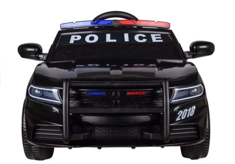Auto na Akumulator Samochód Policyjny Czarny Auto na Akumulator Samochód Policyjny Czarny