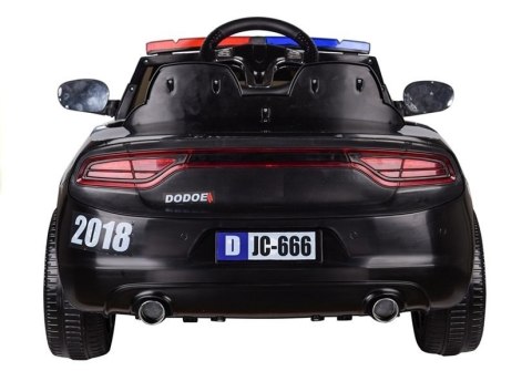 Auto na Akumulator Samochód Policyjny Czarny Auto na Akumulator Samochód Policyjny Czarny