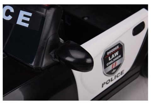 Auto na Akumulator Samochód Policyjny Czarny Auto na Akumulator Samochód Policyjny Czarny