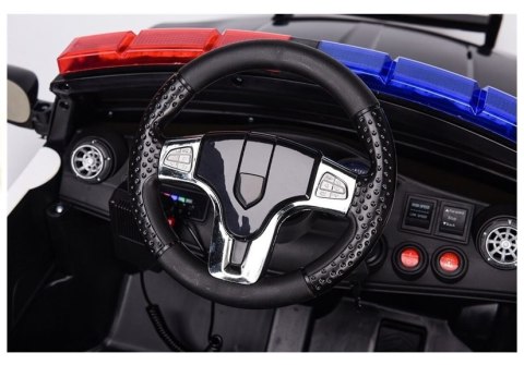 Auto na Akumulator Samochód Policyjny Czarny Auto na Akumulator Samochód Policyjny Czarny