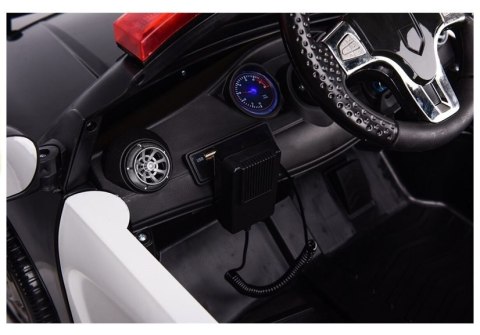 Auto na Akumulator Samochód Policyjny Czarny Auto na Akumulator Samochód Policyjny Czarny