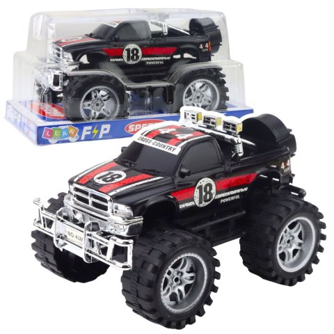 Samochód Terenowy Z Napędem Na Tył Duże Koła Czerwono-Czarny