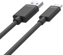 Unitek przewód USB 3.1 typ A - typ C M-M 0.25 m