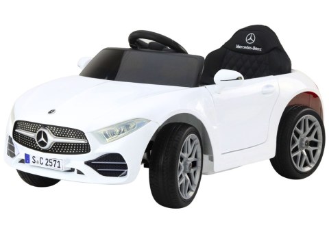 Pojazd Na Akumulator Mercedes KL-1666-1 Biały Pojazd Na Akumulator Mercedes KL-1666-1 Biały