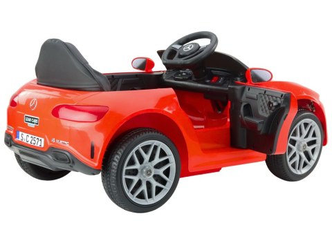 Pojazd Na Akumulator Mercedes KL-1666-1 Czerwony Pojazd Na Akumulator Mercedes KL-1666-1 Czerwony