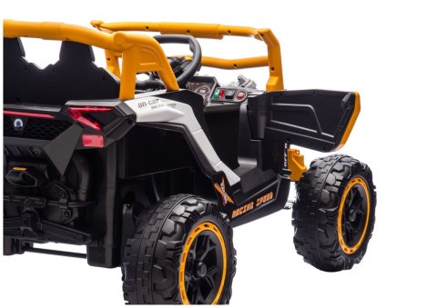 Pojazd na akumulator M2 Żółty 4x4 Pojazd na akumulator M2 Żółty 4x4