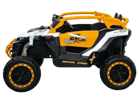 Pojazd na akumulator M3 Żółto-Biały 4x4 Pojazd na akumulator M3 Żółto-Biały 4x4