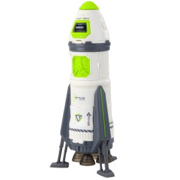 Rakieta Kosmiczna Statek Figurki Astronautów Światła Dźwięki