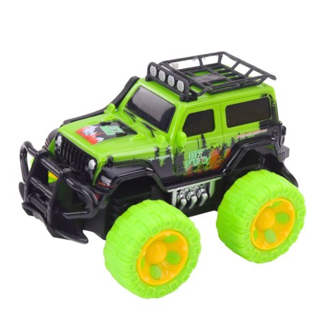 Zestaw Samochód Terenowy Klatka Z Dinozaurem T-Rex