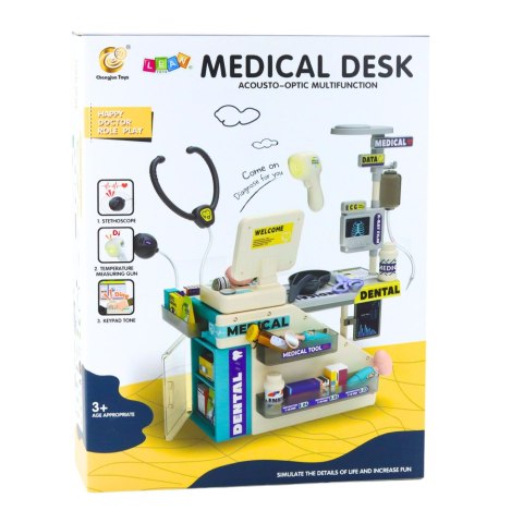 Zestaw Lekarza Dentysty Farmaceuty Światła Dźwięki Akcesoria 51 el.
