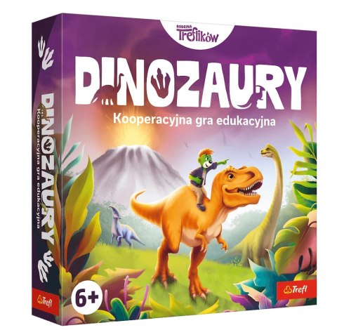 Gra edukacyjna Dinozaury Rodzina Treflików Trefl 02912