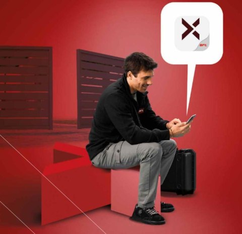 Moduł łączności BFT B-EBA Wi-Fi EVO z anteną (Bluetooth/easyAXS/TaHoma)