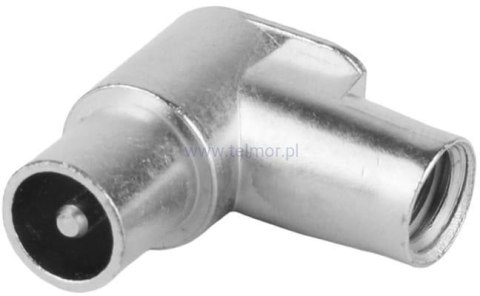 WKW 506 WTYK TELMOR RG6 Wtyk TELMOR Złącze standard IEC