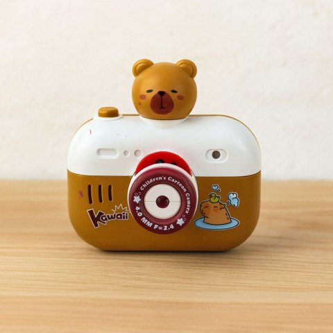 Aparat Interaktywny Kapibara Projektor Światła Dźwięki Smycz