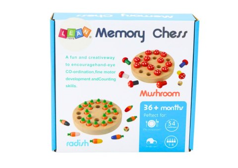 Gra Pamięciowa Rodzinna Marchewki Drewniana