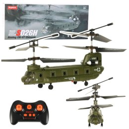 Helikopter Śmigłowiec Zdalnie Sterowany RC Syma S026H-1 Zielony Khaki