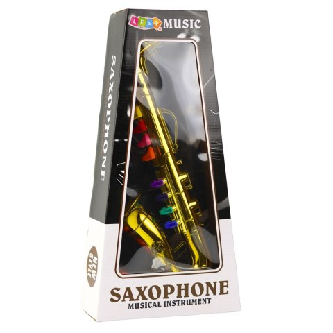 Instrument Muzyczny Dla Dzieci Saksofon Zabawkowy Złoty