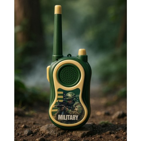 Walkie Talkie Krótkofalówki Militarne Wojskowe Dla Dzieci 300m