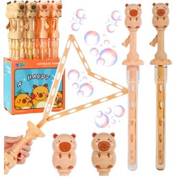 Bańki Mydlane Duża Różdżka Rozkładana Kapibara 49,5 cm 100 ml