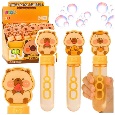 Bańki Mydlane Kapibara 3 Otwory Do Baniek 35 ml Mix